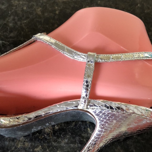 Nina silver sandal heel - Picture 7 of 8